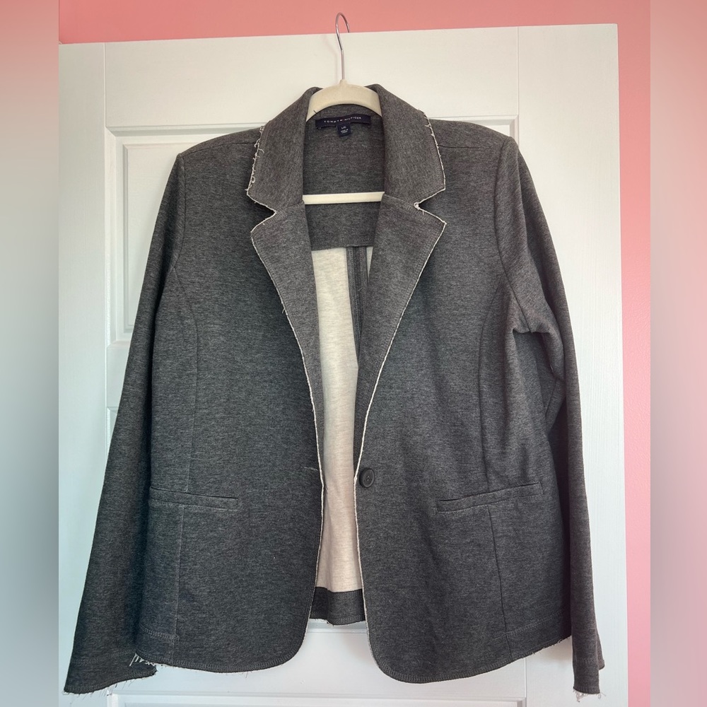 Gray Tommy Hilfiger blazer